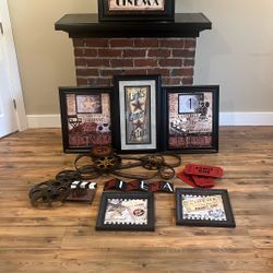 Assorted Movie Wall Decorations