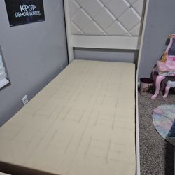 Twin Bed with Mattress 