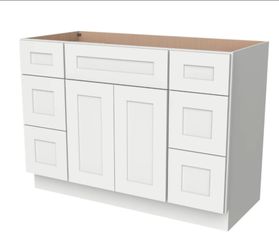 Shaker Series  White Cabinets kitchen bathroom,  Gabinete blanco cosina , baño