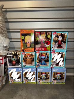 Brand new Christmas & Halloween inflatables