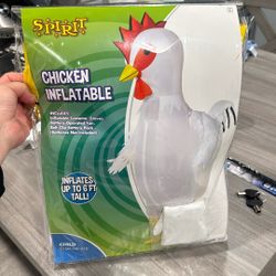 Chiken Inflatable Costume