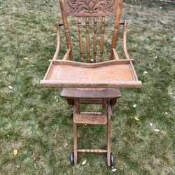 Child’s High Chair Stroller