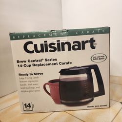 Cuisinart 14 Cup Replacement Carafe Dcc-2200rc