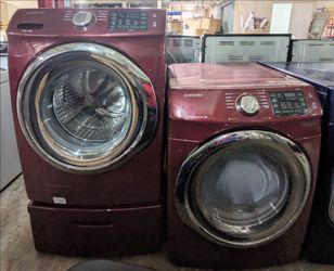 Samsung Front Load Washer and Dryer Set