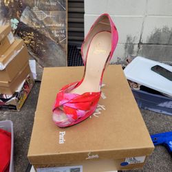 Christian Louboutin Volpi 150 popi fabric
