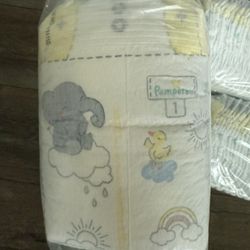Pampers Swaddlers Size 1 Diapers