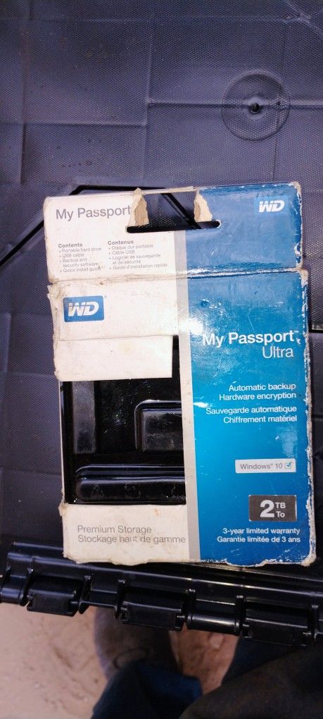 2 TB hard drive