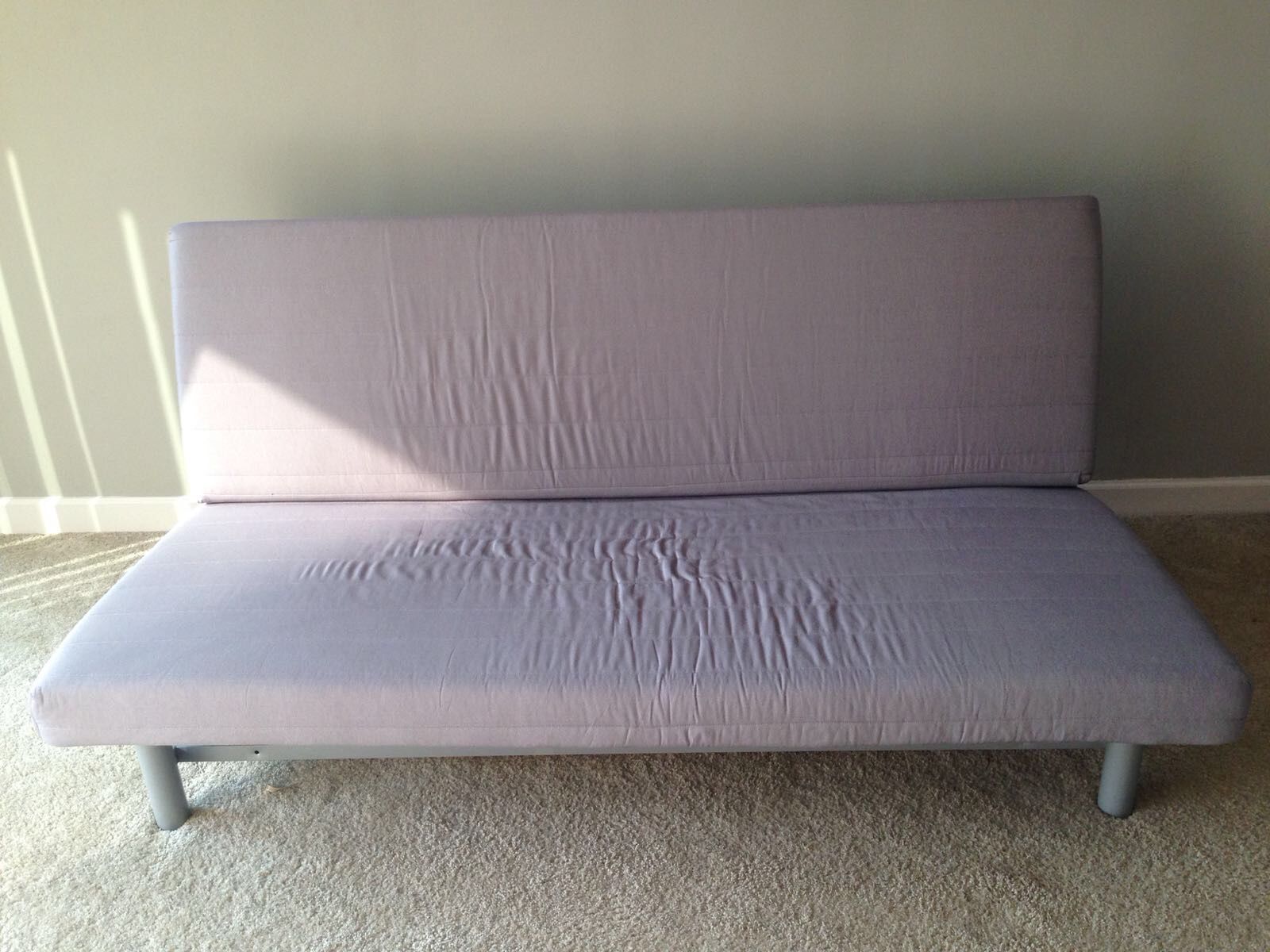 *MUST PICK UP THIS MORNING* Sofa bed, grey, good condition
