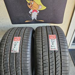 285/35/20 Pirelli Tires (2)