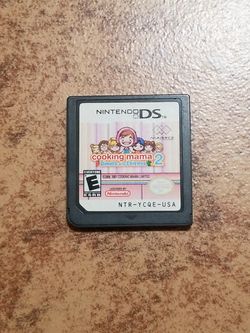Nintendo DS game (Cooking Mama 2)