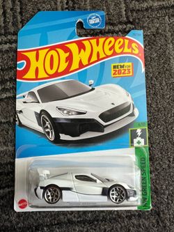 Hot Wheels White Rimac Nevera – Brand New | Green Speed
