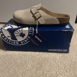 Birkenstock Beige Boston BS Size 40