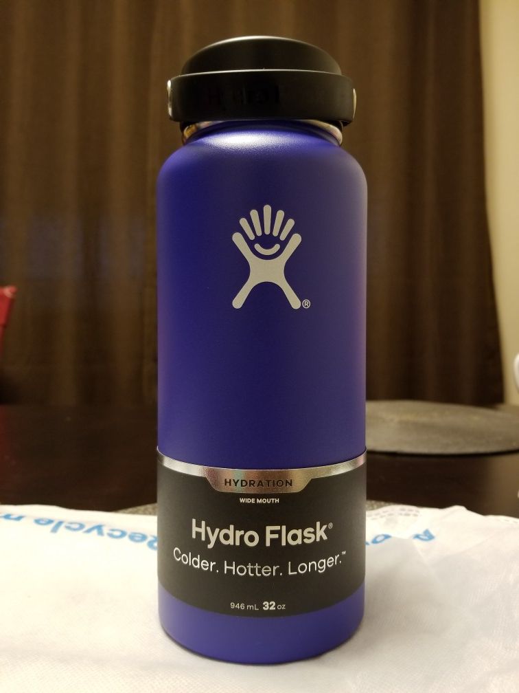 Hydro Flask 32oz(Blueberry) Steel Water Bottle