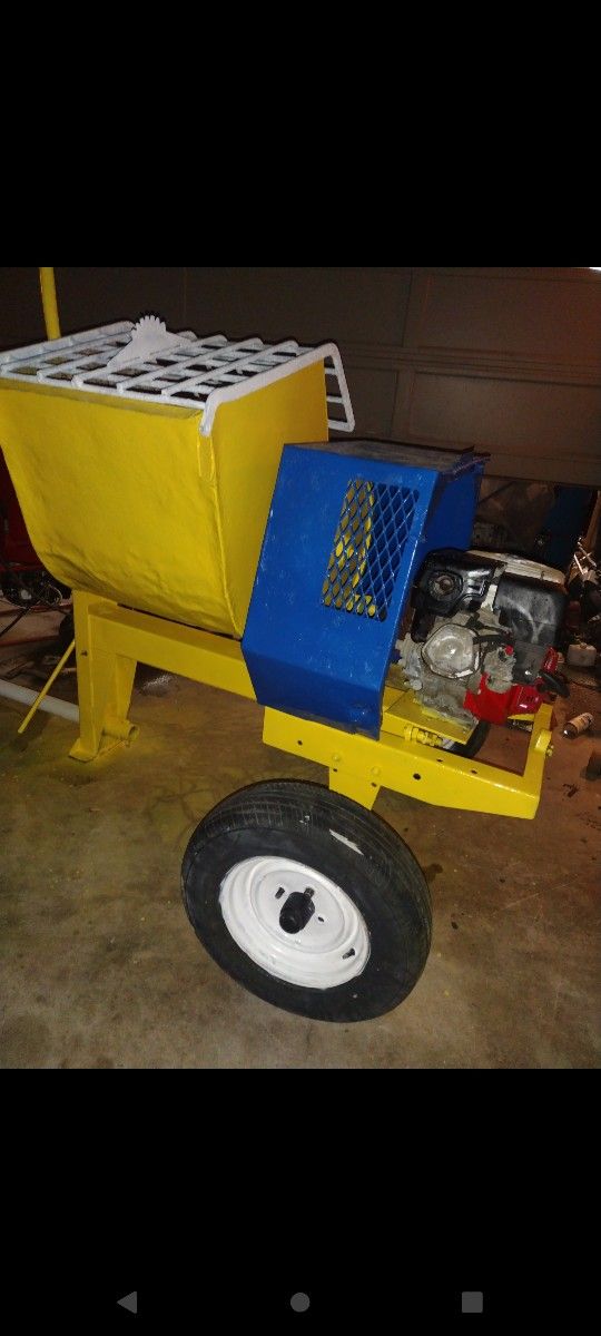 Honda Powered Concrete/Mortar-Stucco/Plaster Mixer