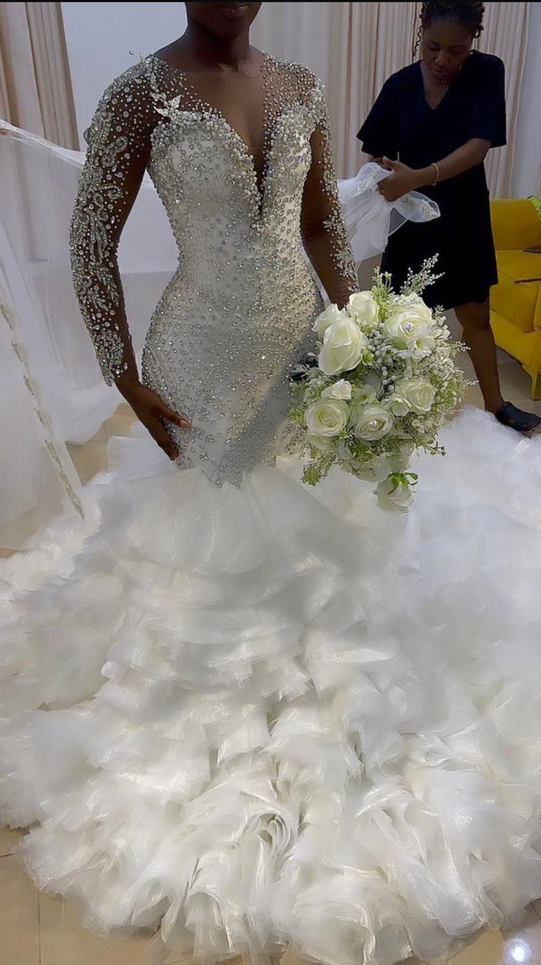 White Wedding dress