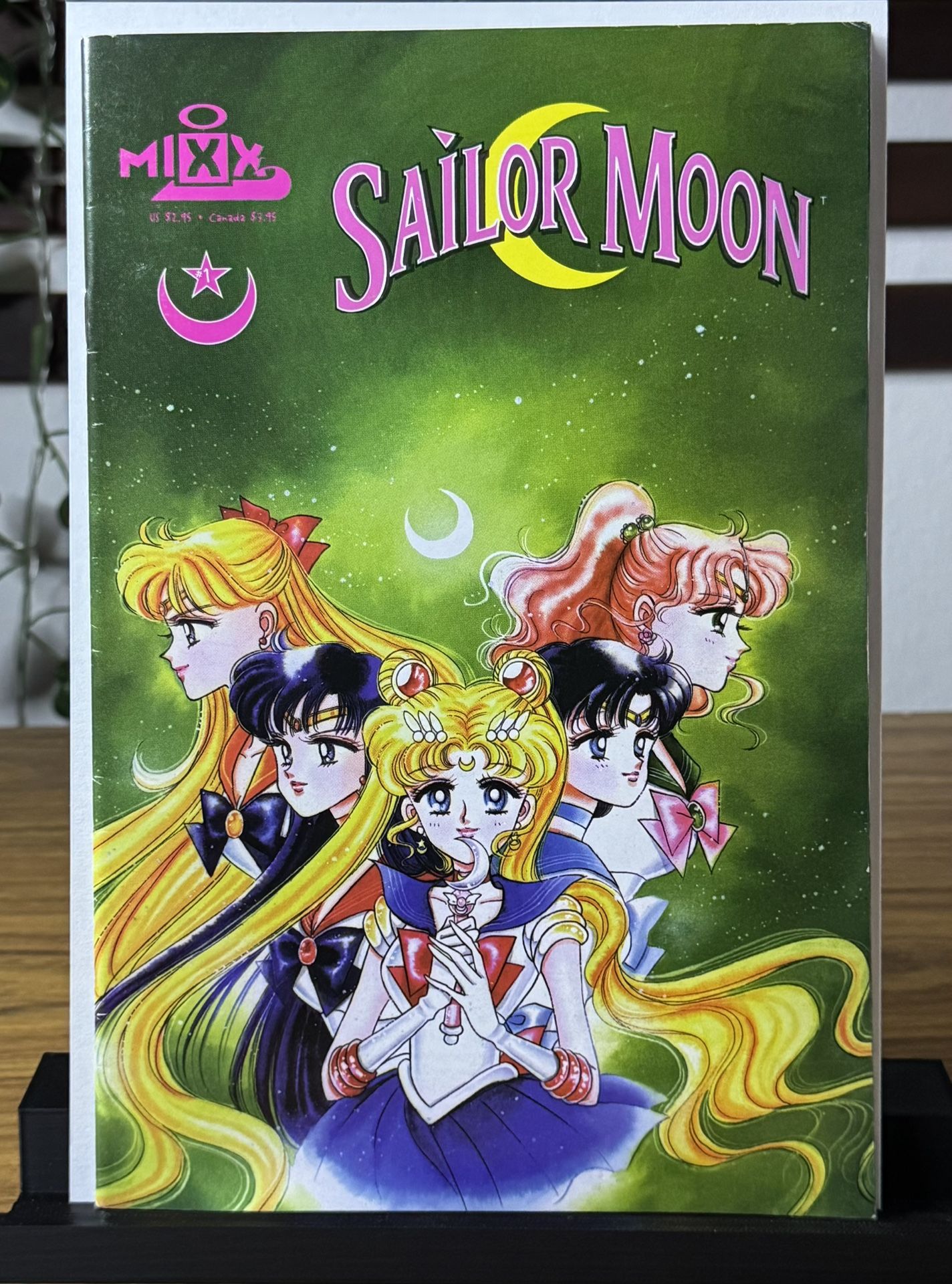 SAILOR MOON #1 (1998) 1ST PRINTING KEY! PREMIERE ISSUE MIXX ENTERTAINMENT