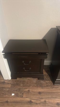 Dresser mirror nightstand
