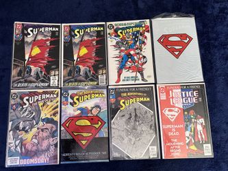 Superman Comics Sealed N Some Rarer 1s