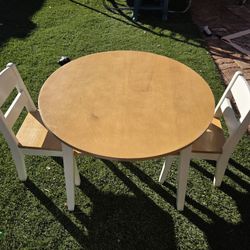 Child Table And Chairs