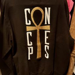 Authentic Men’s Black Concepts Crewneck Sweatshirt