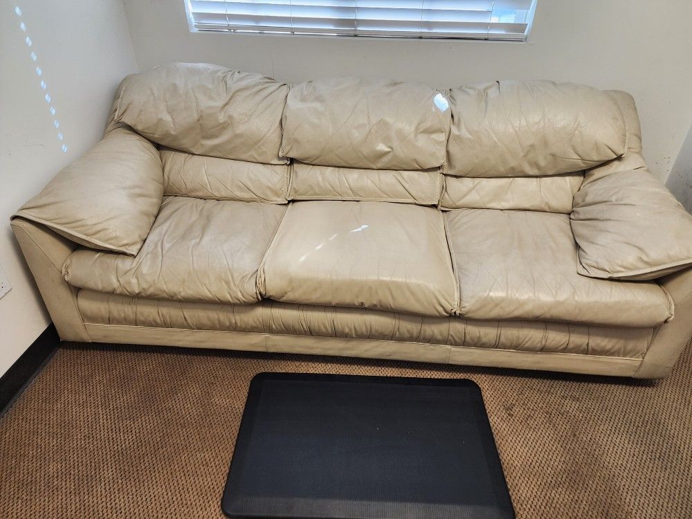 Leather Sofa