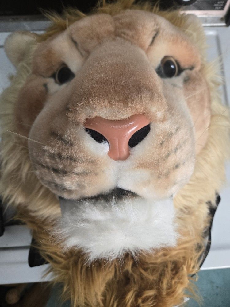 Tigerdome Lion Head Bag Bookbag
