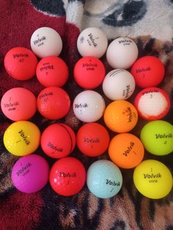Volvik Golf Balls Used 22 balls