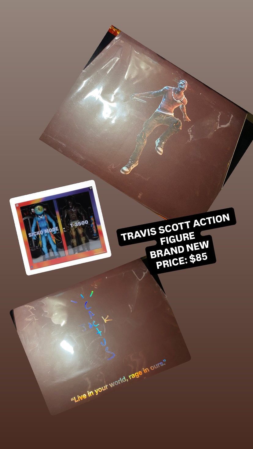 TRAVIS SCOTT ACTION FIGURES 