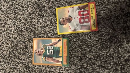 Mini football cards