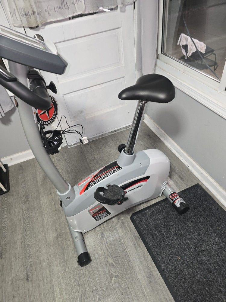 Schwinn exercise bike.