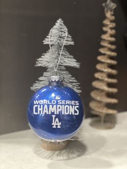 Dodgers ornaments
