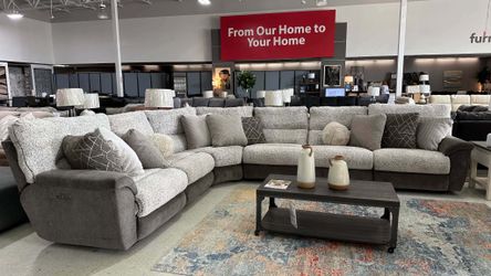 OM• $38 Initial • Brand New Sectional with Chaise
