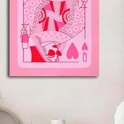 Pink Canvas Poster