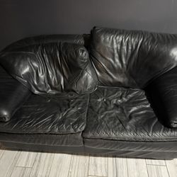 Used Leather Sofa 