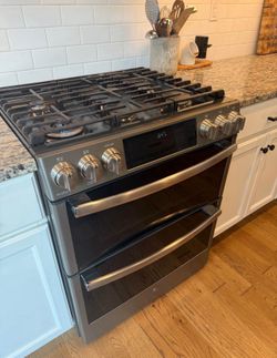 GE Profile Double Oven Gas Range