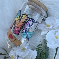 Crystal Glass Style Nurse 16 Oz 