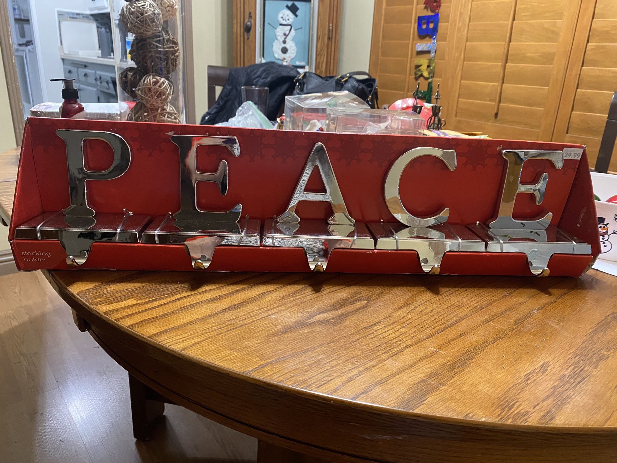 PEACE stocking holders for Sale in Whittier, CA OfferUp