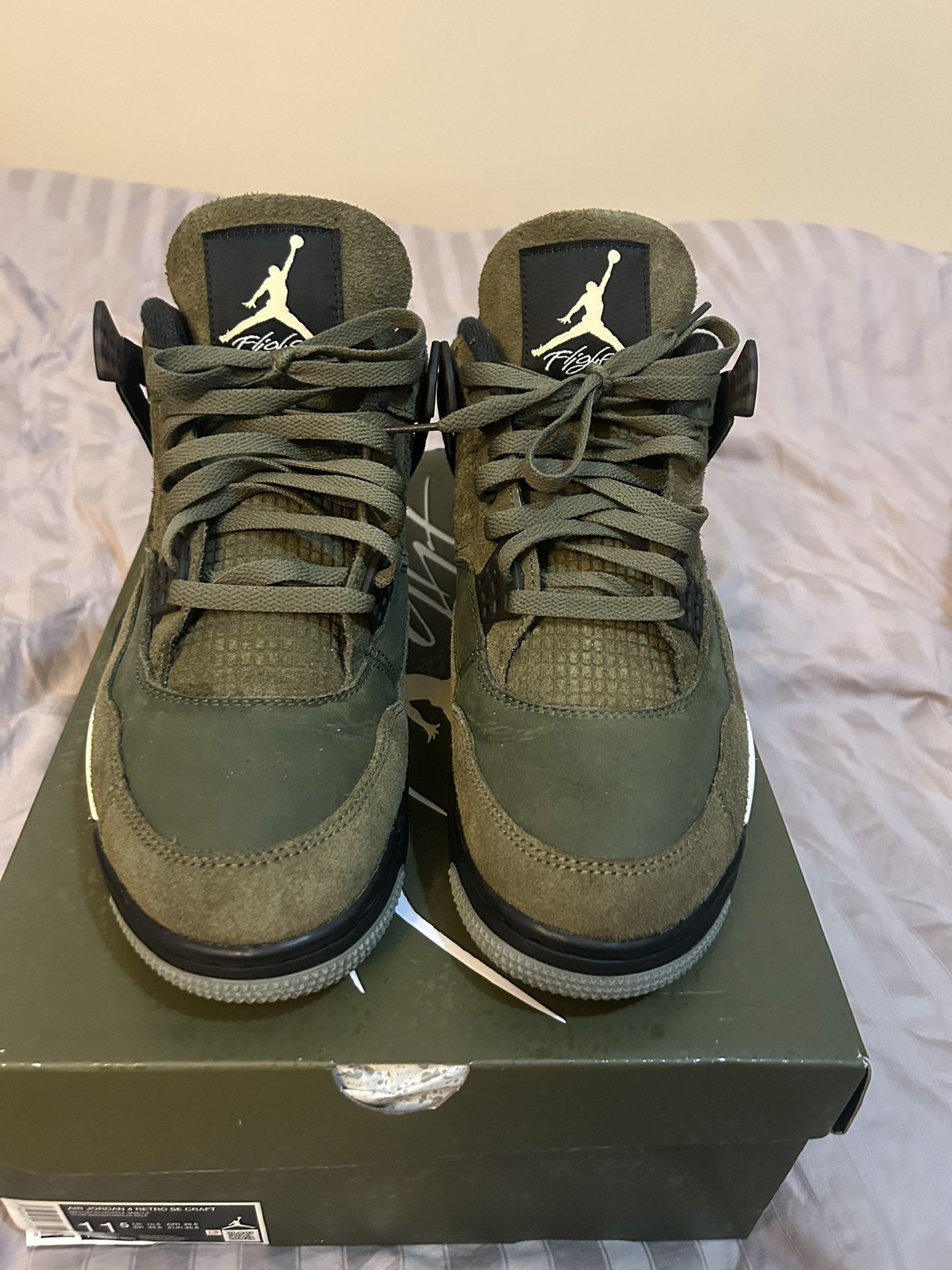 Jordan 4 Craft Olive Men’s Size 11.5