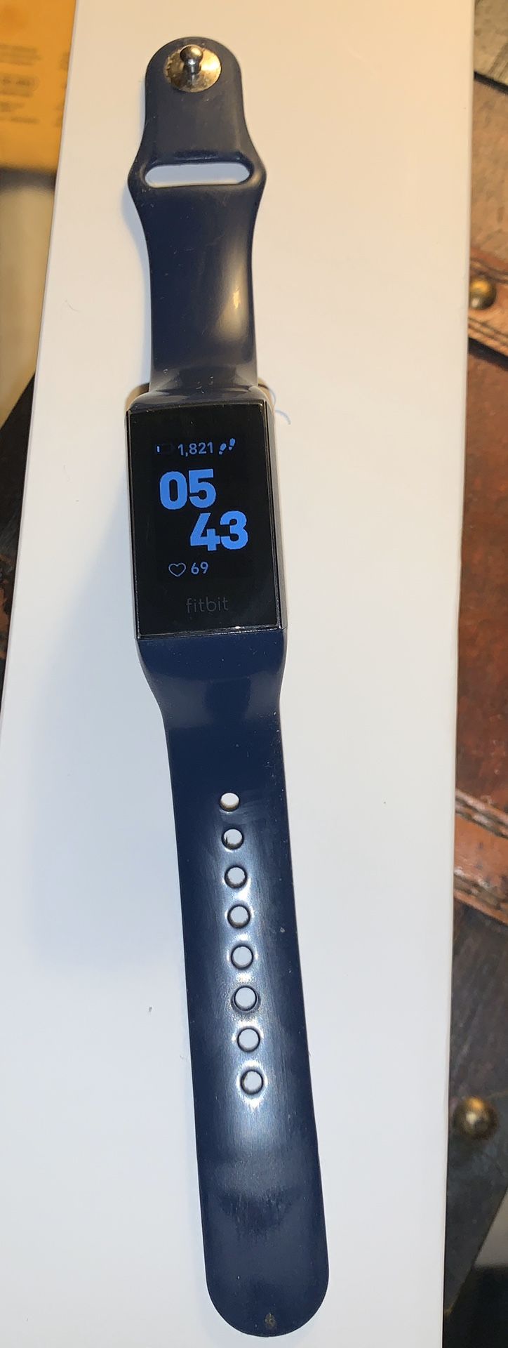 Fitbit Charge 3 with Navy Band and Charger