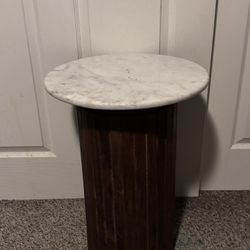 Marble End Table 