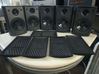 5 jamo surround sound speakers