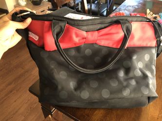 Minnie Mouse diaper bag