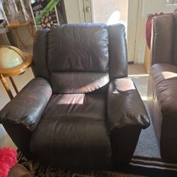 Leather Recliner Chair
