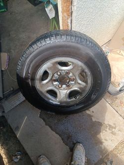 extra tire with rim