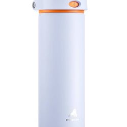 Brandnew 24 oz Travel Water Bottle for Teens: 2-in-1 Lid Straw Spout Lid, Leakproof, Lightweight, Keep Cold 24 Hrs, BPA-Free, Stainless Steel Insulate