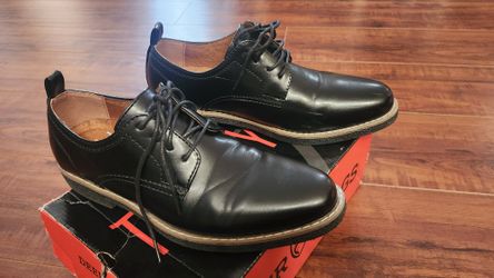 Deer Stags Black Formal Shoes Youth SIZE 5.5