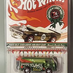 Hot Wheels RLC Exclusive 2003 Holiday Green Beach Bomb Too