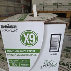 Boise Multi-Use Paper 2500/case 6 cases Free Next Day Delivery 
