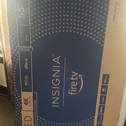 Insignia Fire Tv 4k 55” Brand New 