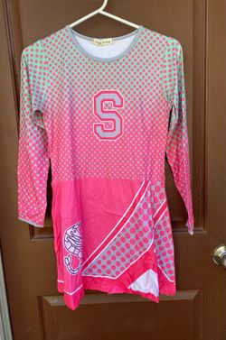 Pink Zombies Cheerleader Dress Halloween Costume